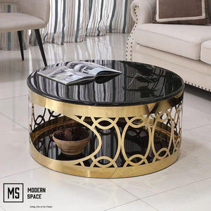 TED Modern Luxe Designer Coffee Table
