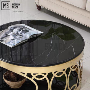 TED Modern Luxe Designer Coffee Table