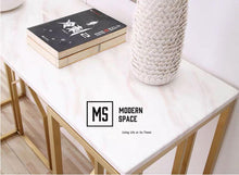 Load image into Gallery viewer, LINNY Luxury Marble Hallway Console
