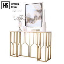 Load image into Gallery viewer, LINNY Luxury Marble Hallway Console
