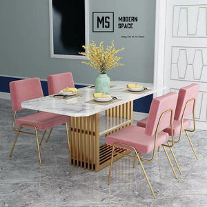 MAKEY Modern Luxe Dining Table / Chairs