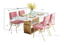 Load image into Gallery viewer, MAKEY Modern Luxe Dining Table / Chairs
