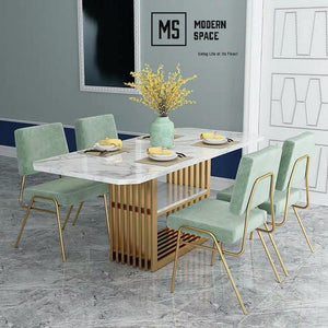 MAKEY Modern Luxe Dining Table / Chairs