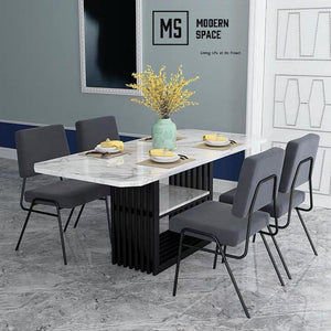 MAKEY Modern Luxe Dining Table / Chairs