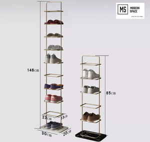 MILES Marble Base Shoe Rack