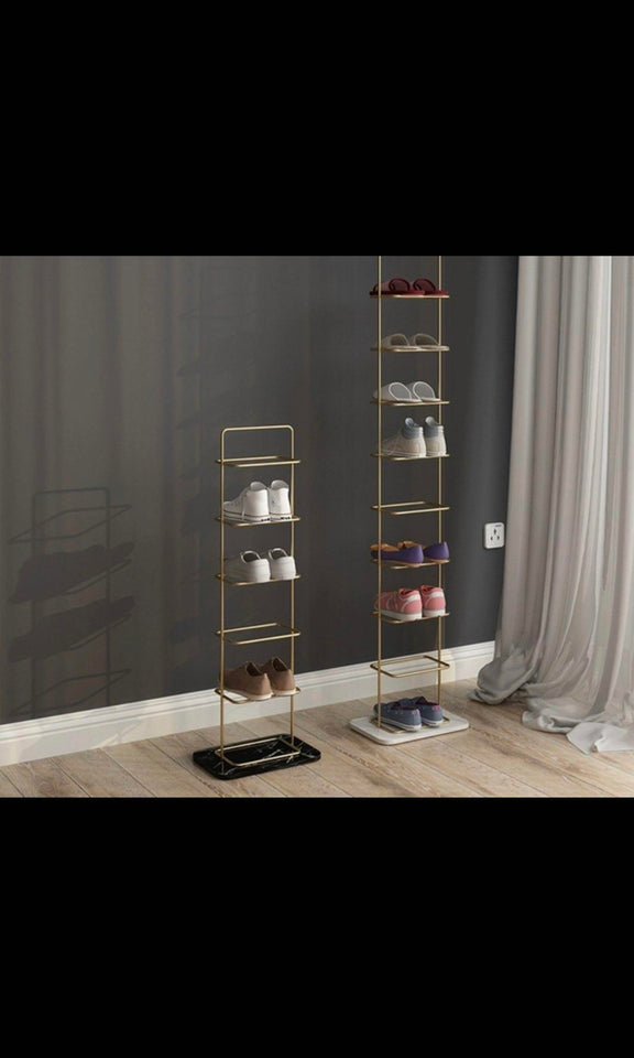 Shoe Rack Marbel MILES Minimalist Marble Shoe Rack – Modern Space Living