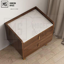 Load image into Gallery viewer, PATREK Rustic Bedside Cabinet
