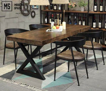 Load image into Gallery viewer, LUKE Modern Industrial Dining Table
