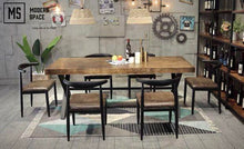 Load image into Gallery viewer, LUKE Modern Industrial Dining Table
