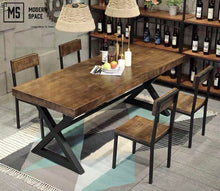 Load image into Gallery viewer, LUKE Modern Industrial Dining Table
