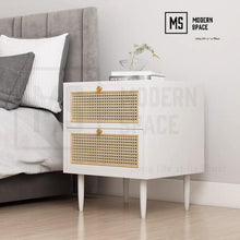 Load image into Gallery viewer, FIONA Rattan Bedside Cabinet

