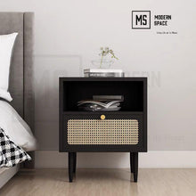 Load image into Gallery viewer, FIONA Rattan Bedside Cabinet
