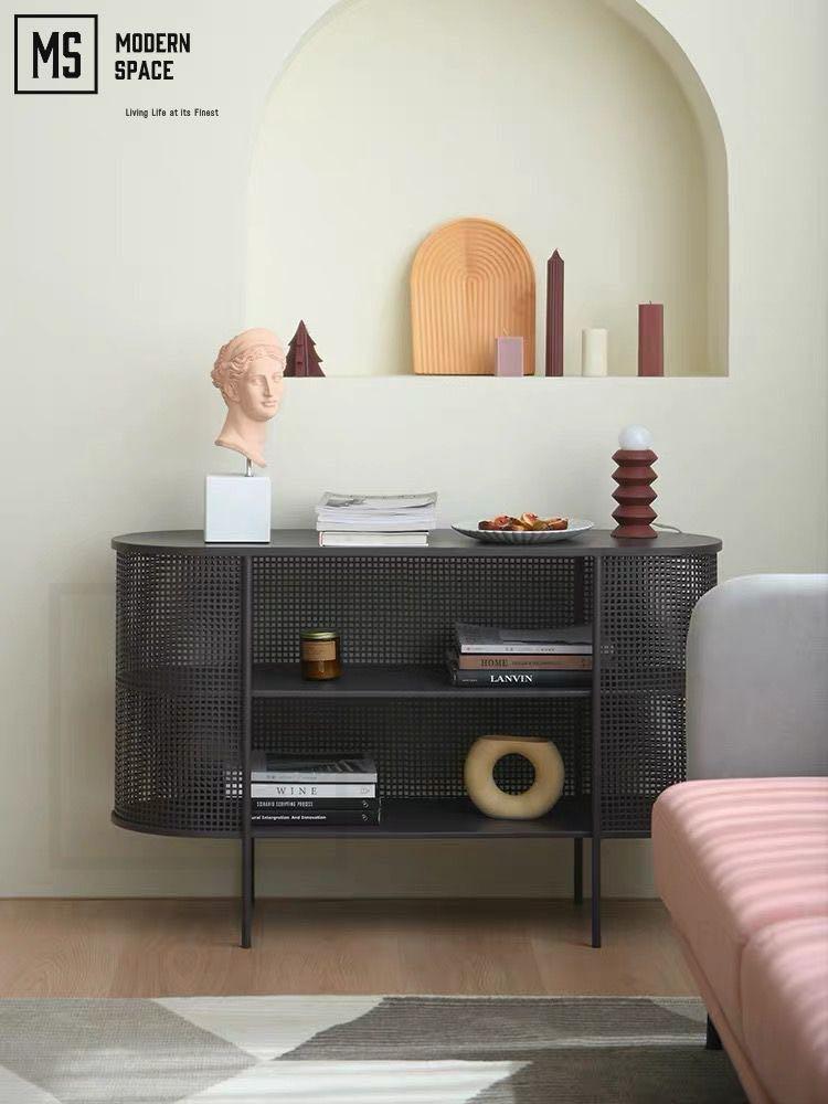 PARIZ Mesh Hallway Console – Modern Space Living