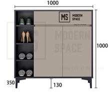 Load image into Gallery viewer, PATRICIA Contemporary Shoe Cabinet

