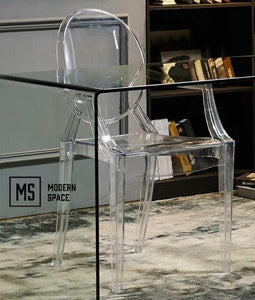 ASHLYN Modern Glass Desk