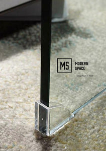 ASHLYN Modern Glass Desk