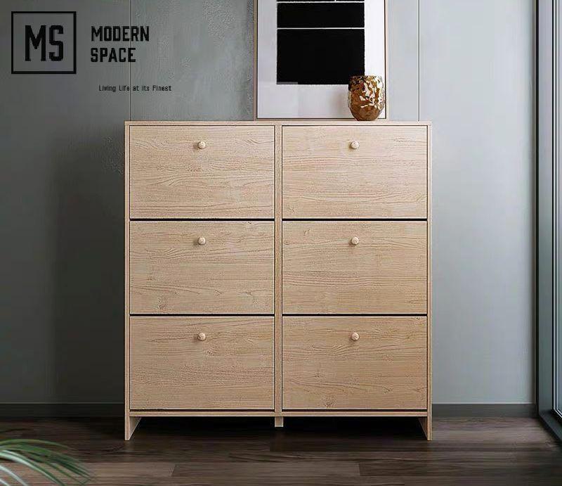 ROYAL Scandinavian Ultra Slim Shoe Cabinet Modern Space Living