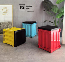 Load image into Gallery viewer, SOMO Modern Industrial Stool
