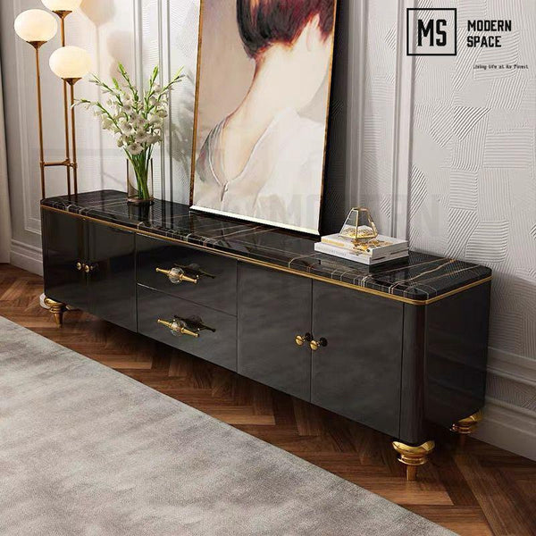 STELLA Modern Marble TV Console / Coffee Table