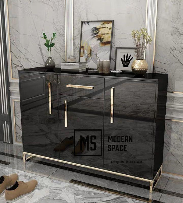 VELEXIS Luxury Glossy Sideboard Cabinet