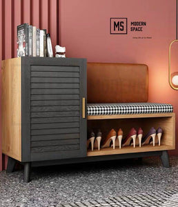 JOEY Contemporary Shoe Cabinet Bench