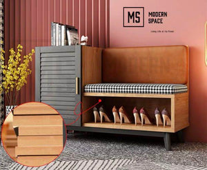 JOEY Contemporary Shoe Cabinet Bench